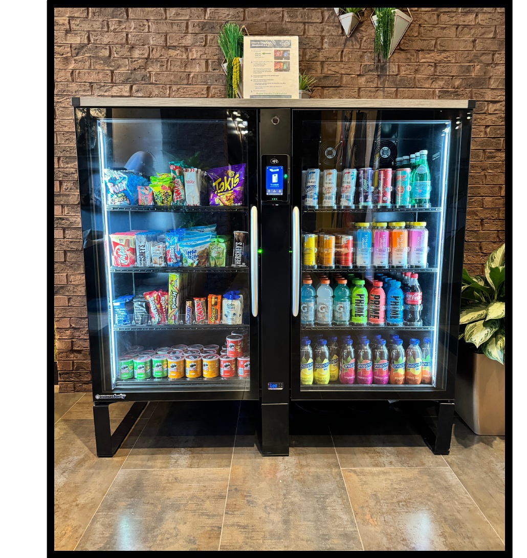 Freeman Vending full smart cooler unit